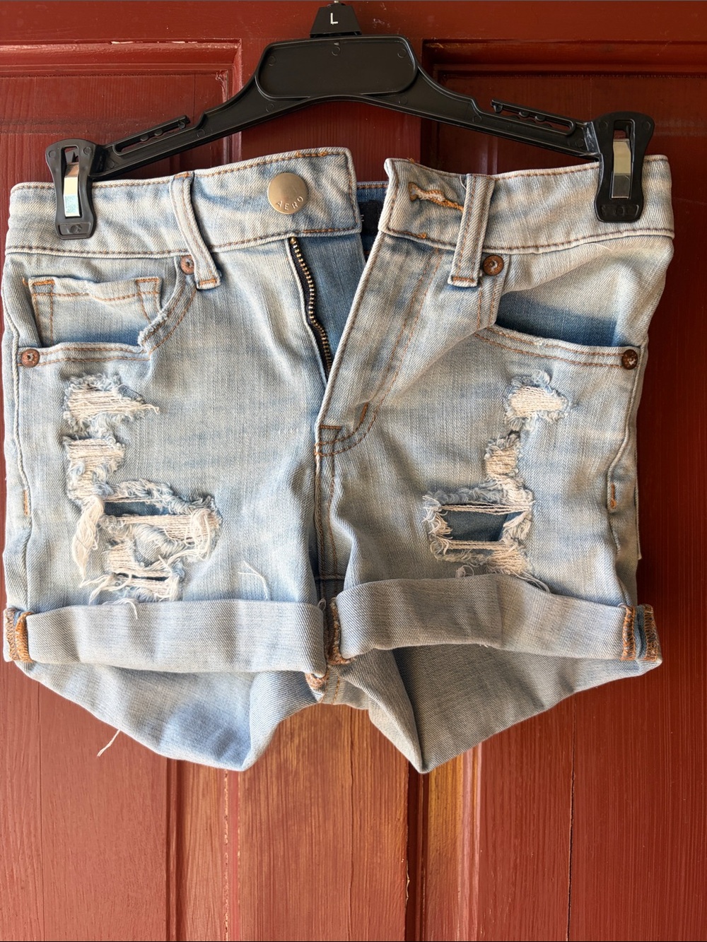 Women’s stretchy high rise midi shorts